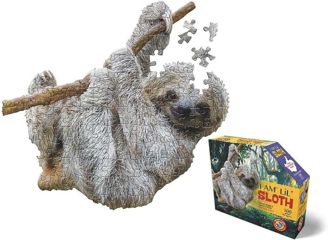 I Am Lil' Sloth Puzzle, 100 Pieces