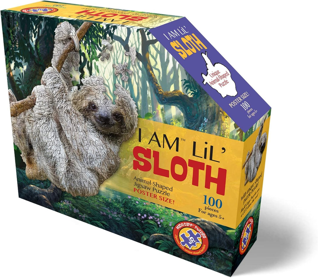 I Am Lil' Sloth Puzzle, 100 Pieces