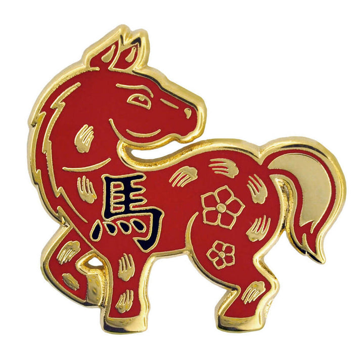 Lunar Zodiac Enamel Pin