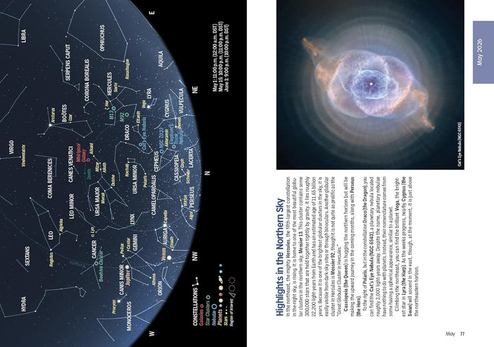 Night Sky Guide 2026: North America's Skies Month by Month