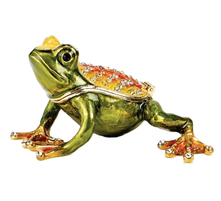 Tree Frog Trinket Box
