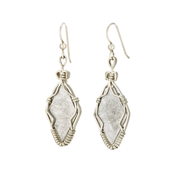 Gibeon Meteorite Earrings