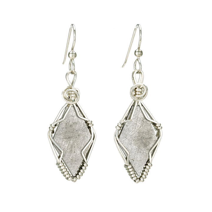 Gibeon Meteorite Earrings