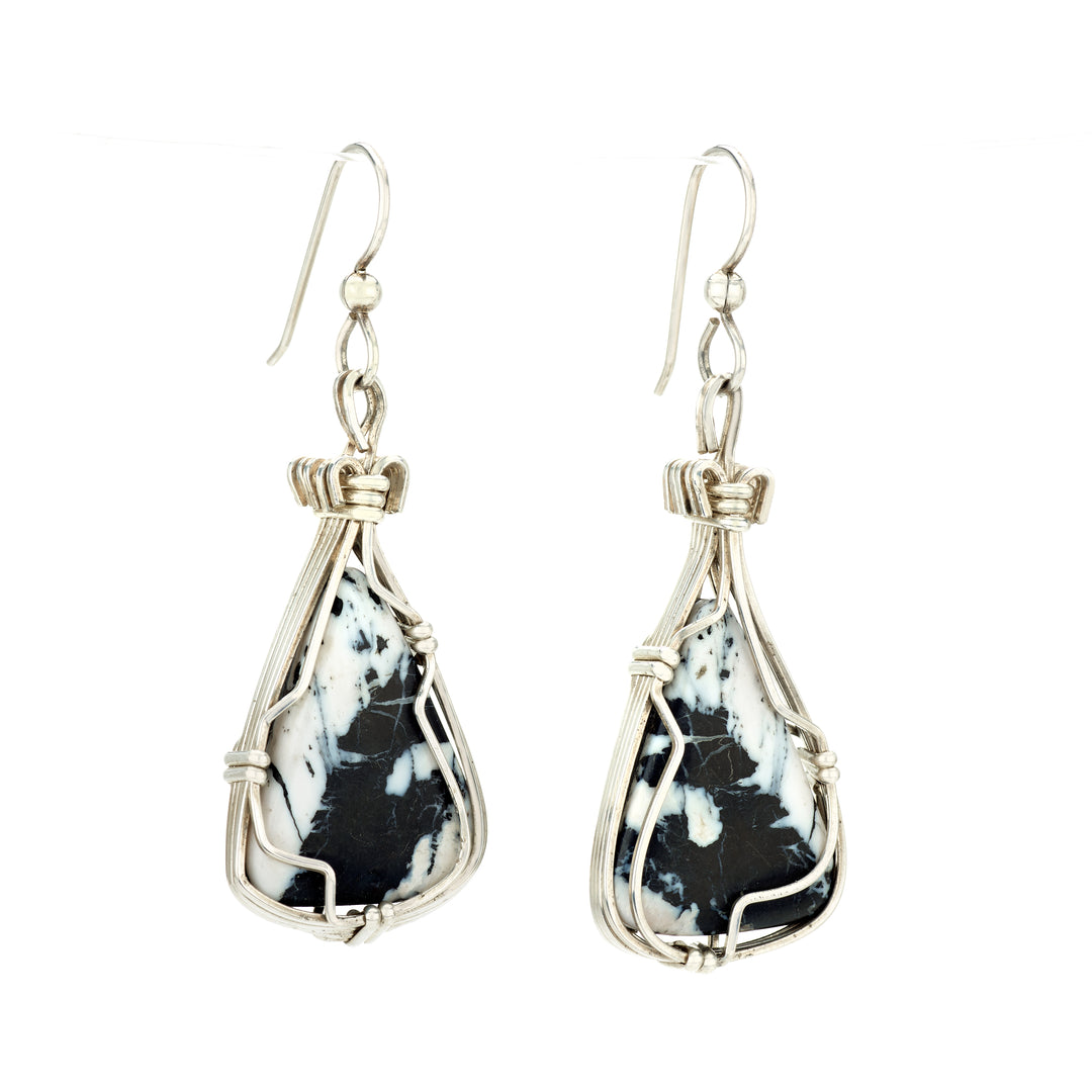White Buffalo Earrings