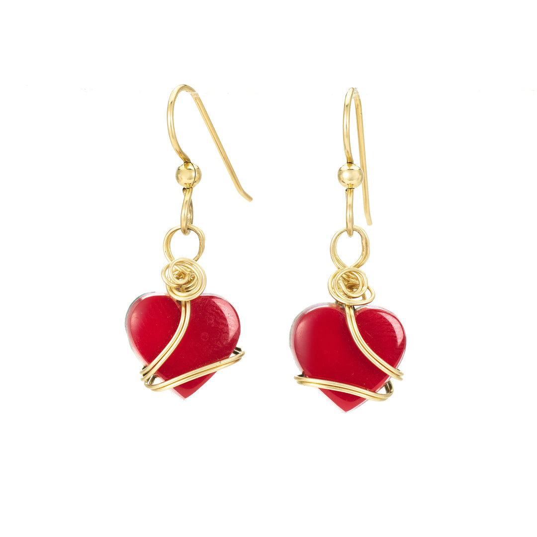 Rosarita Heart Earrings