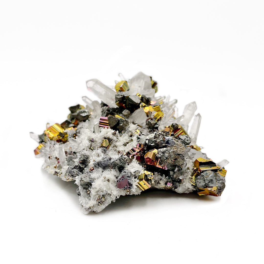 Pyrite & Quartz, Indonesia- XL