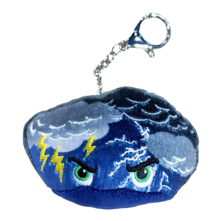 Thunderstorm Plush Keychain
