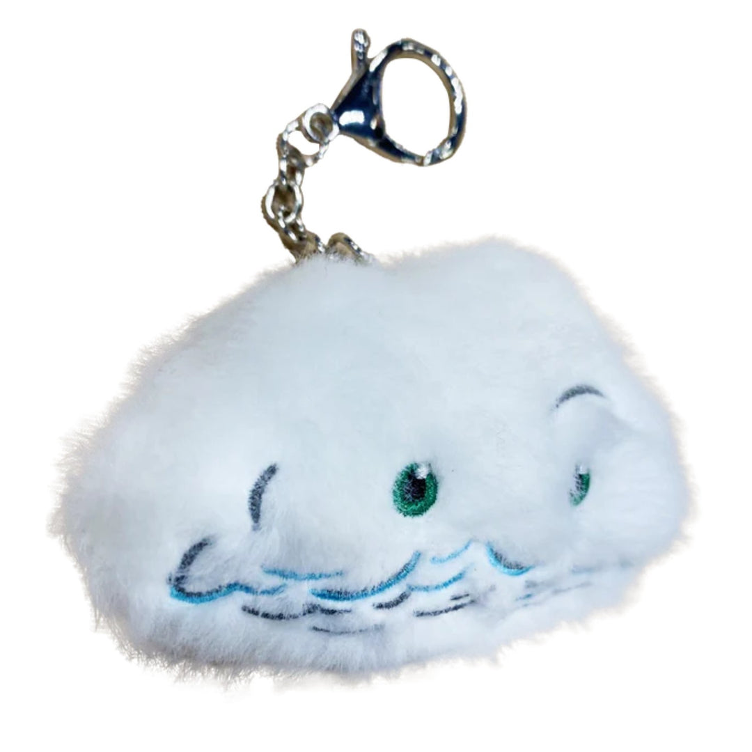 Cumulus Cloud Plush Keychain