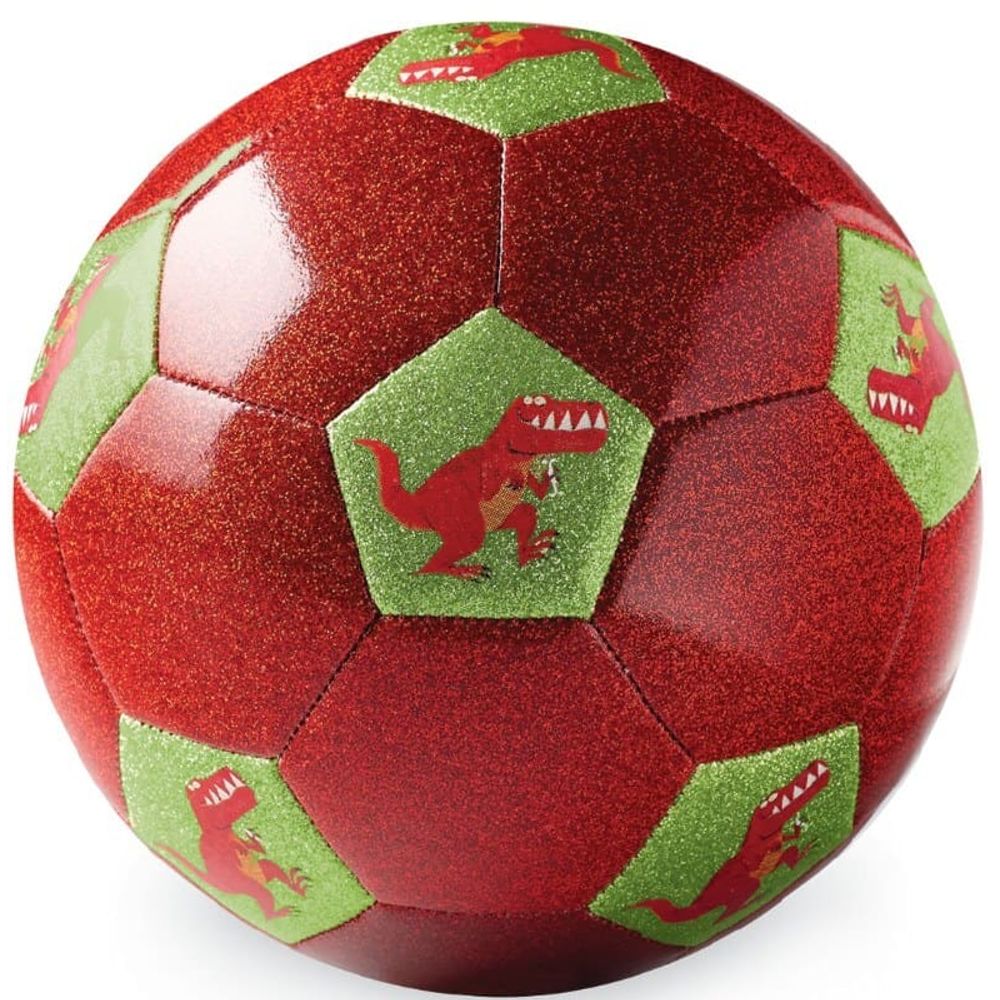 Glitter Soccer Ball Dinosaur