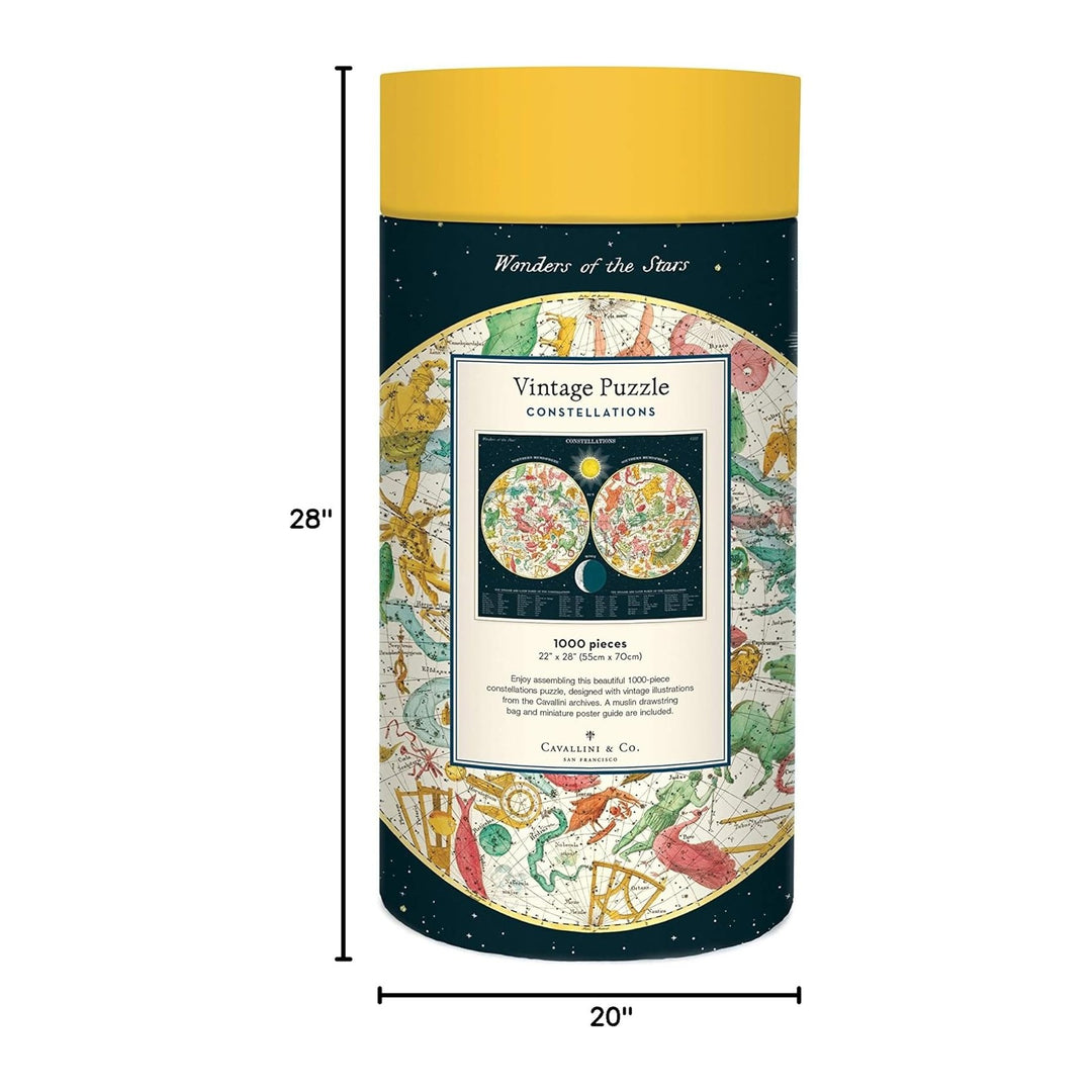 Constellations Vintage Puzzle, 1000 Pieces