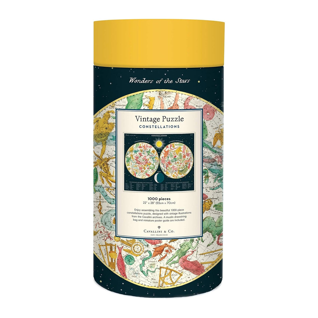 Constellations Vintage Puzzle, 1000 Pieces