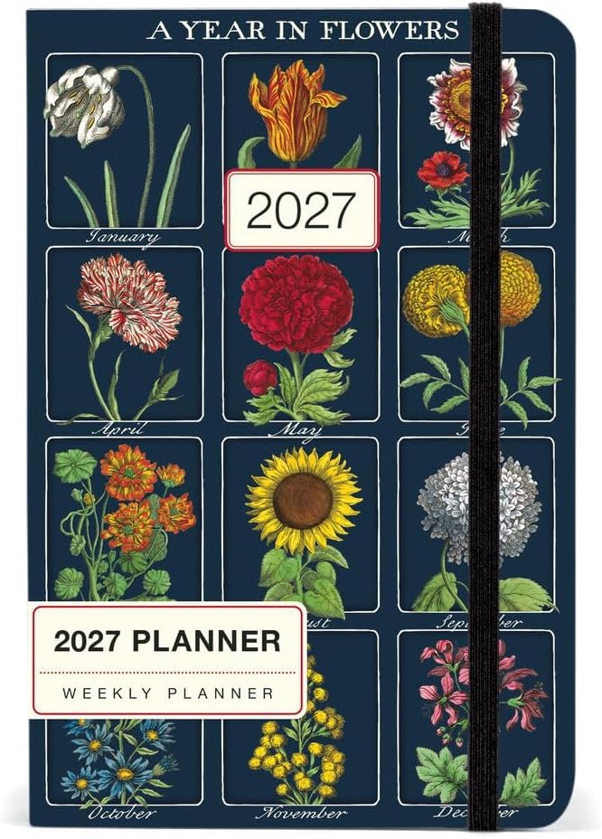 A Year in Flowers Weekly Planner, 2027