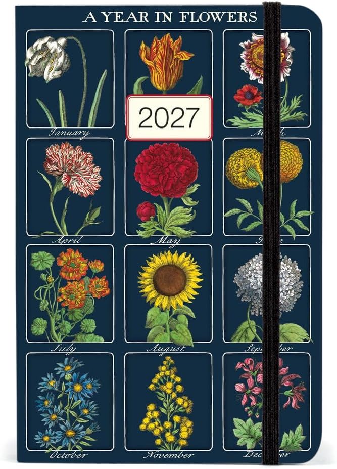 A Year in Flowers Weekly Planner, 2027