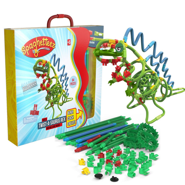 Twist-A-Saurus Rex Bend & Click Toy