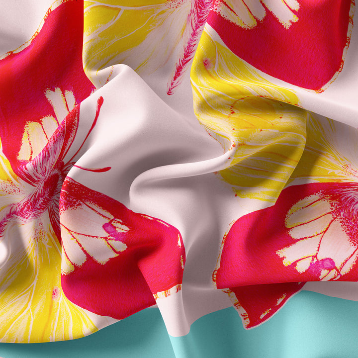 20" Silk Butterfly Scarf Cali Design
