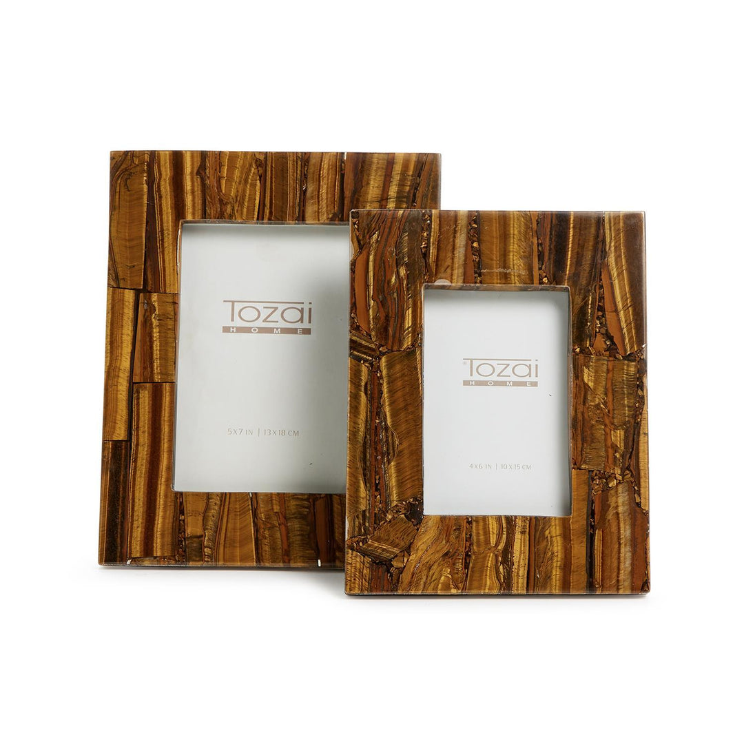 Tiger Eye Frame, 4 x 6 Inches