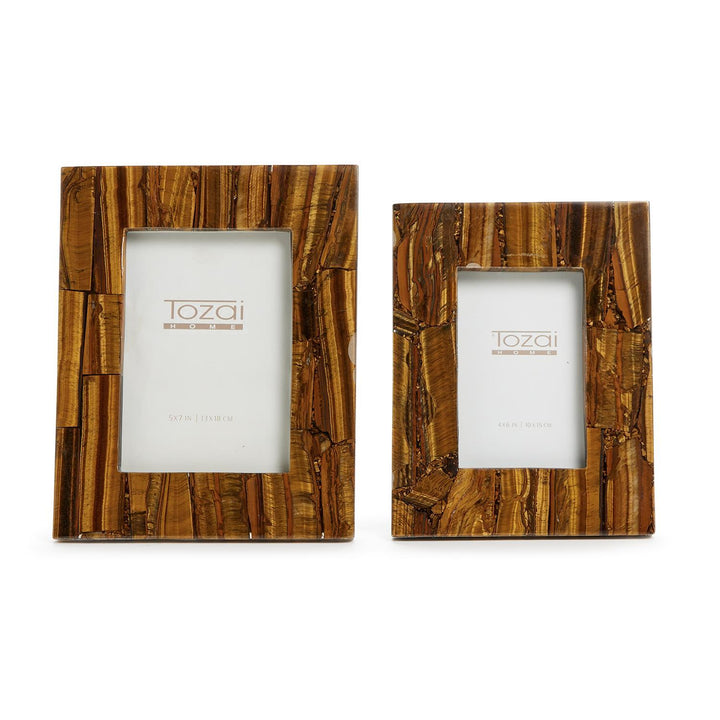 Tiger Eye Frame, 4 x 6 Inches