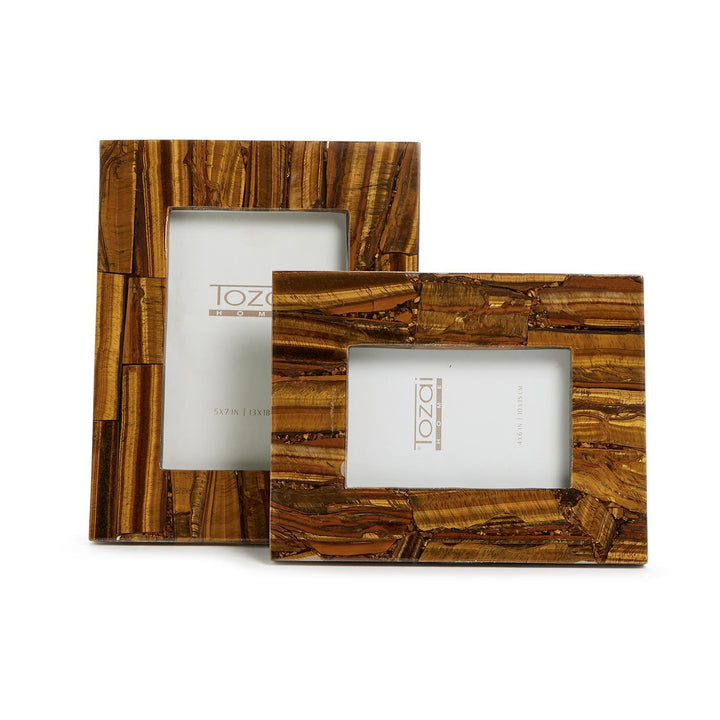 Tiger Eye Frame, 4 x 6 Inches