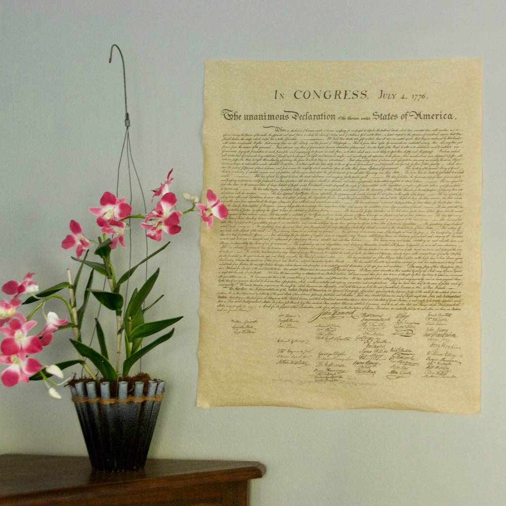 Declaration of Independence Document Full-Sized Reproduction