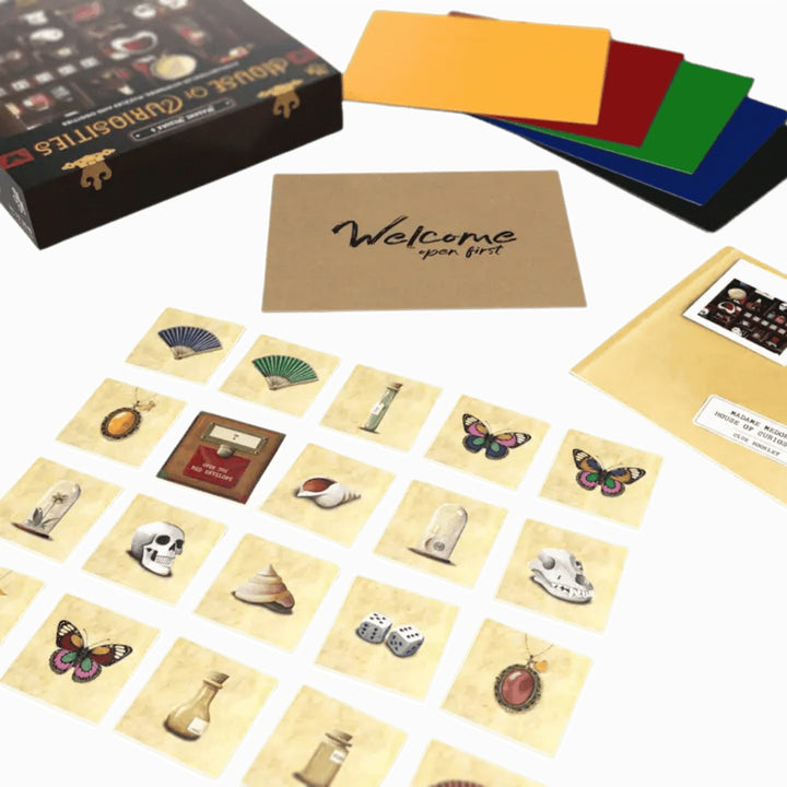Madame Medora's House of Curiosities: Escape-Room Board Game