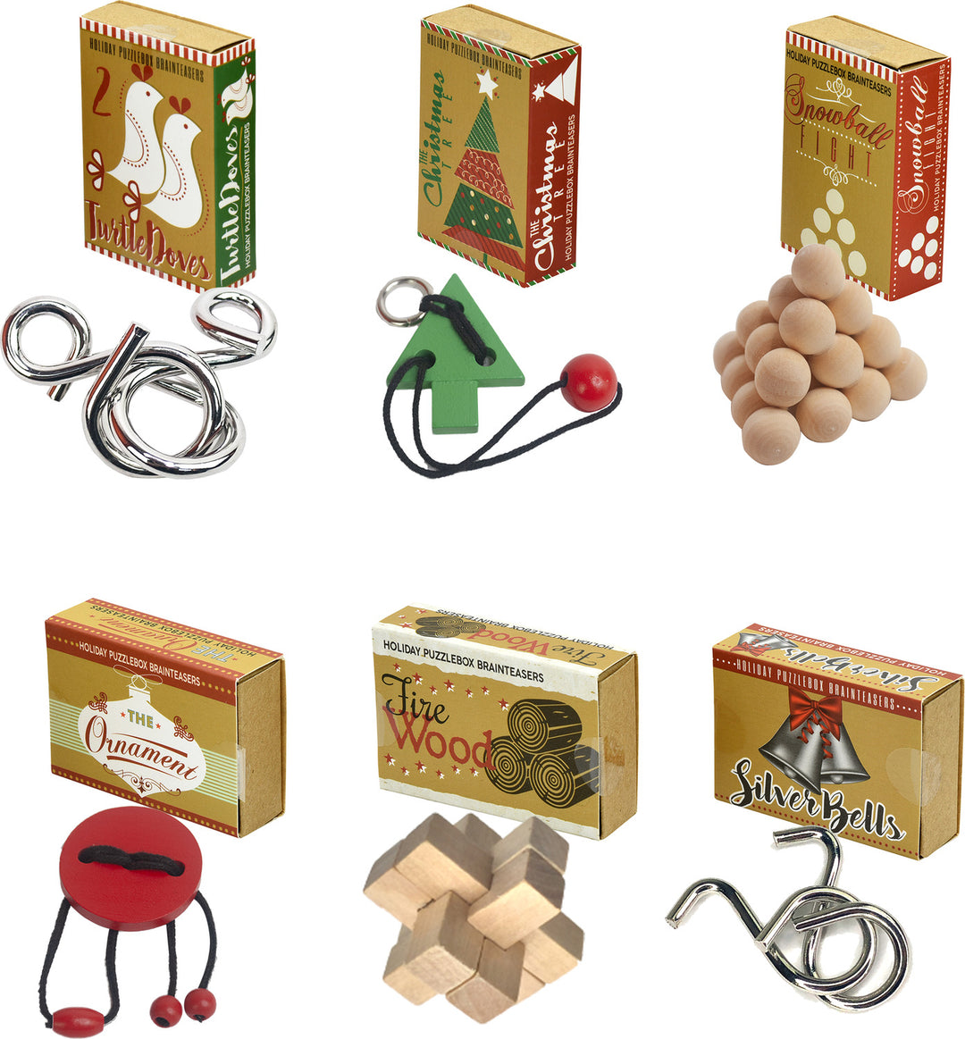 Holiday Puzzle Box Brainteasers