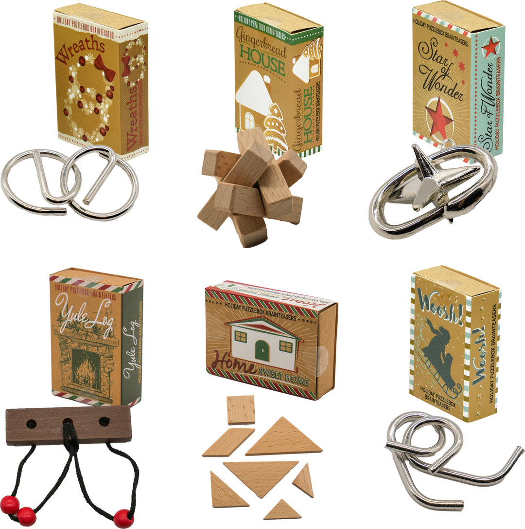 Holiday Puzzle Box Brainteasers