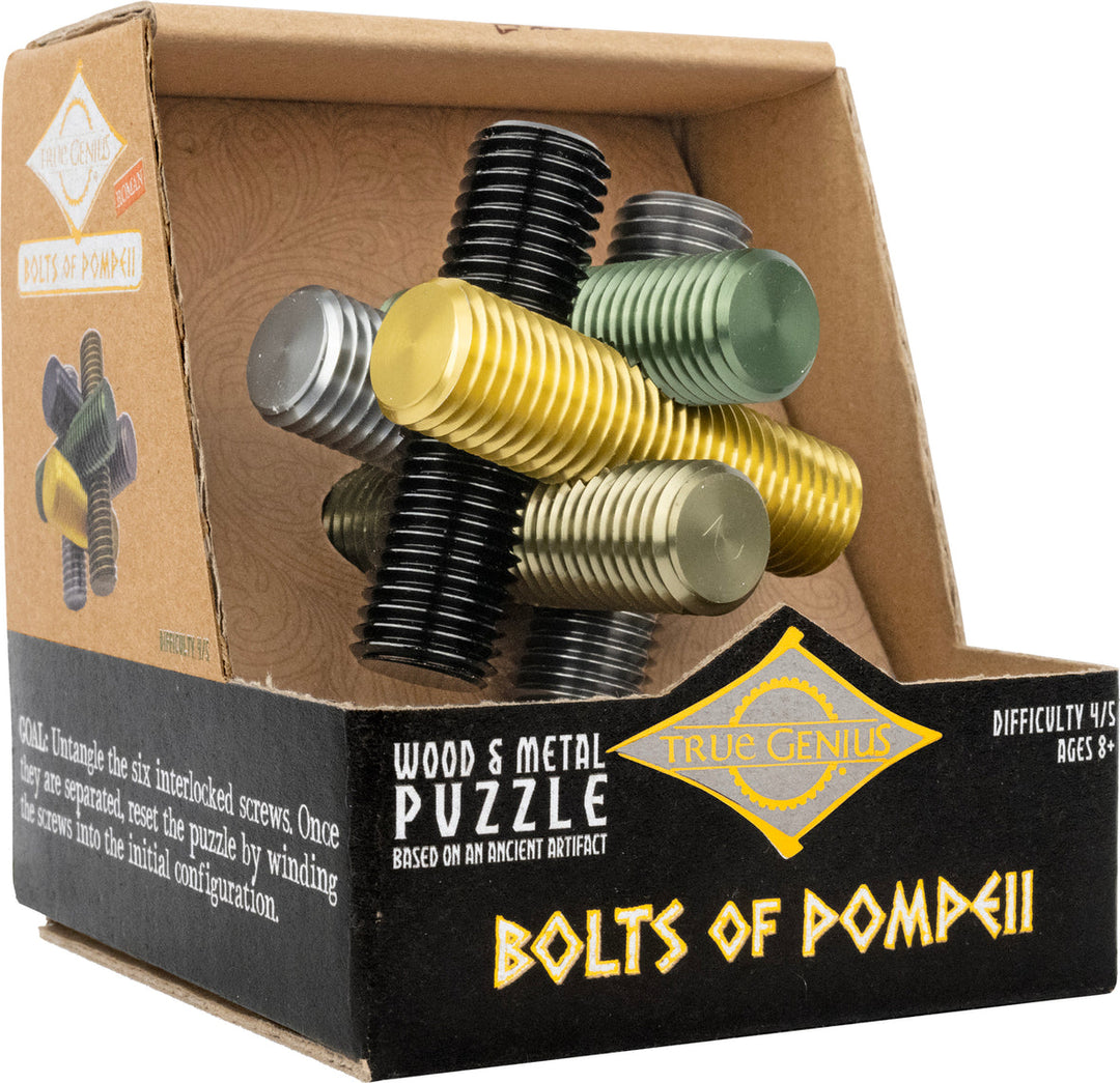 Bolts of Pompeii Brainteaser Puzzle