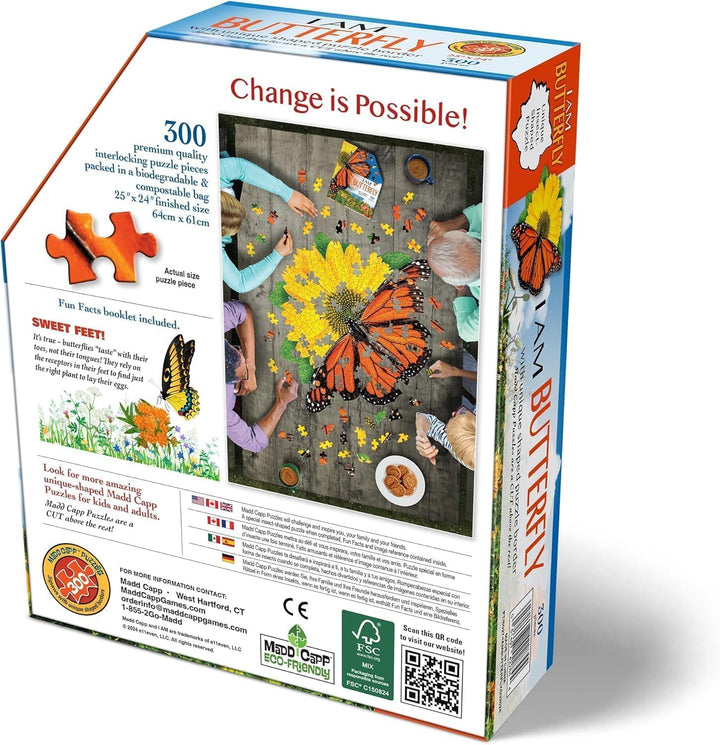 I am Butterfly Puzzle, 300 Pieces