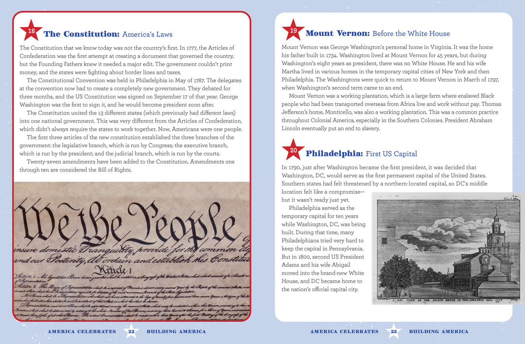 America Celebrates: The Most Incredible and Influential People, Places & Events of the Last 250 Years