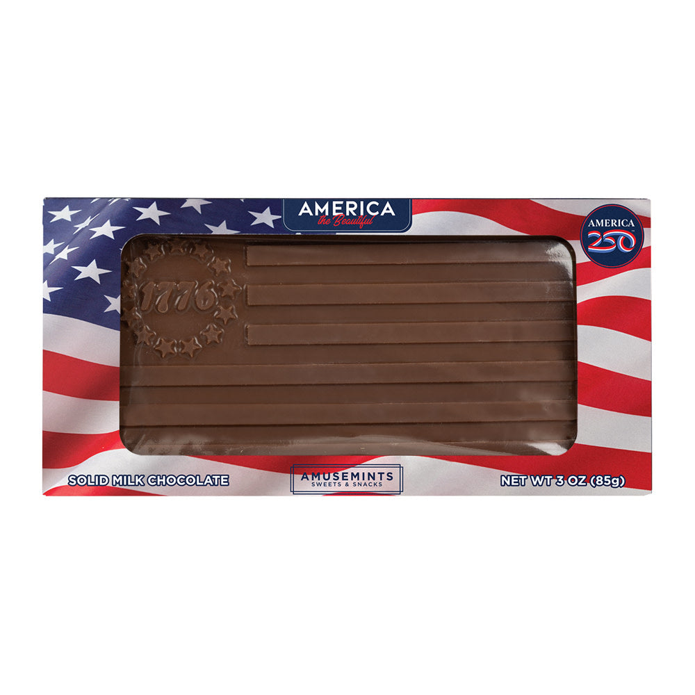 Betsy Ross American Flag Milk Chocolate