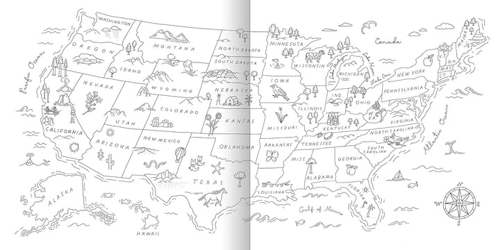 Road Trip! Coloring Book