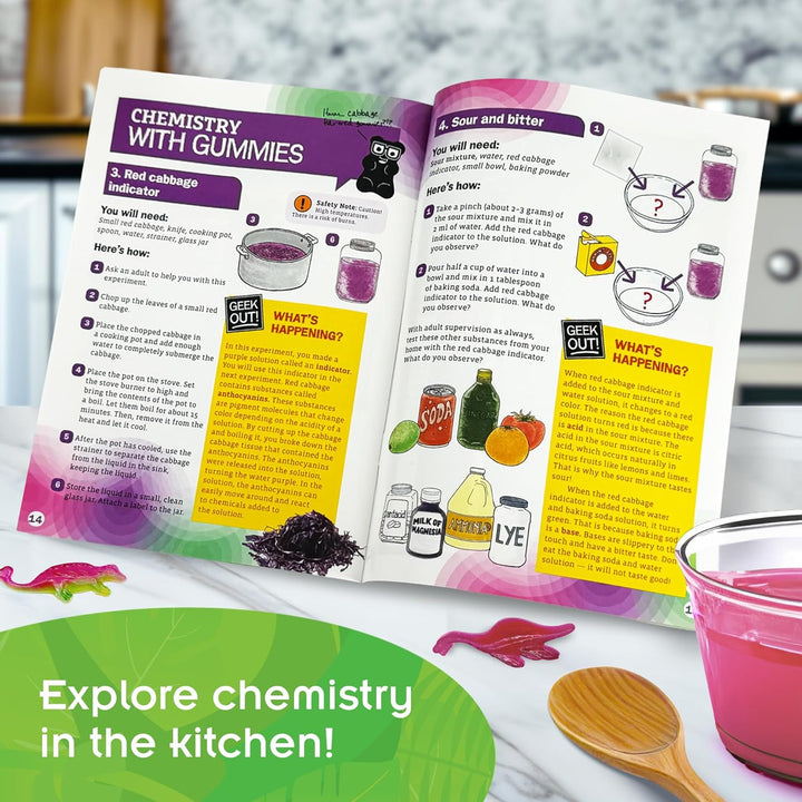 Dinosaur Gummy Candy Lab Science Kit