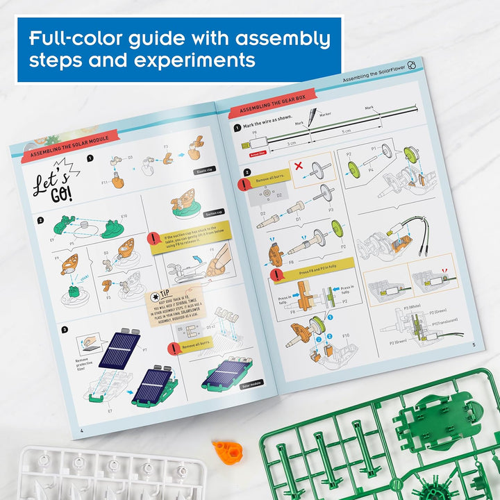 Motorized Solar Flower STEM Science Kit