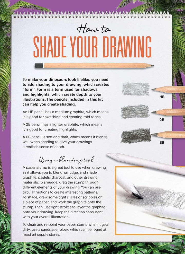 How to Draw Dinosaurs: Book & Kit