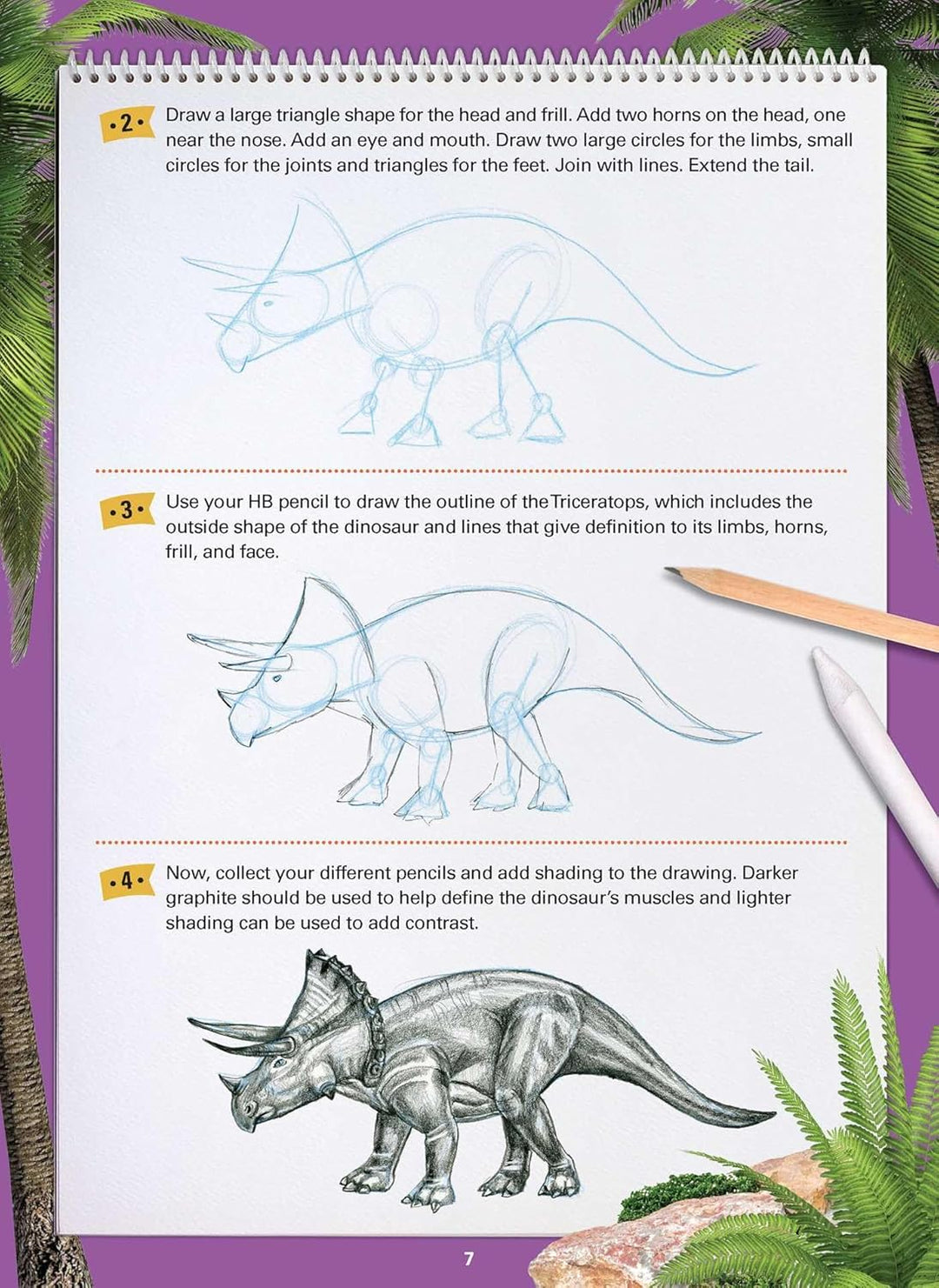 How to Draw Dinosaurs: Book & Kit