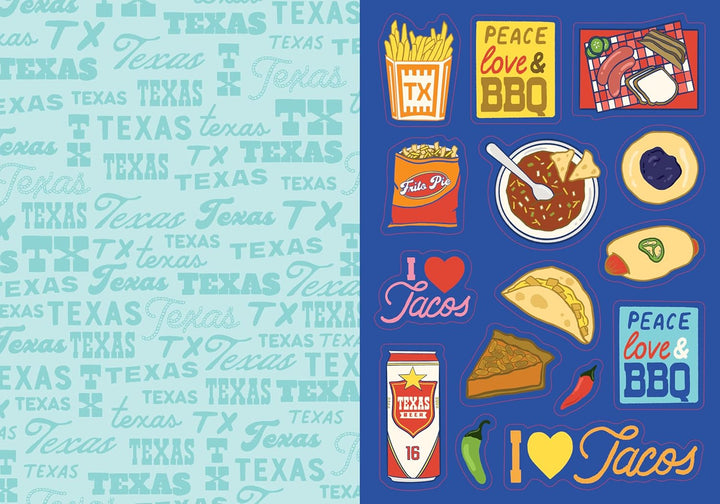 I Love Texas Sticker Book: 425+ Stickers Celebrating the Lone Star State
