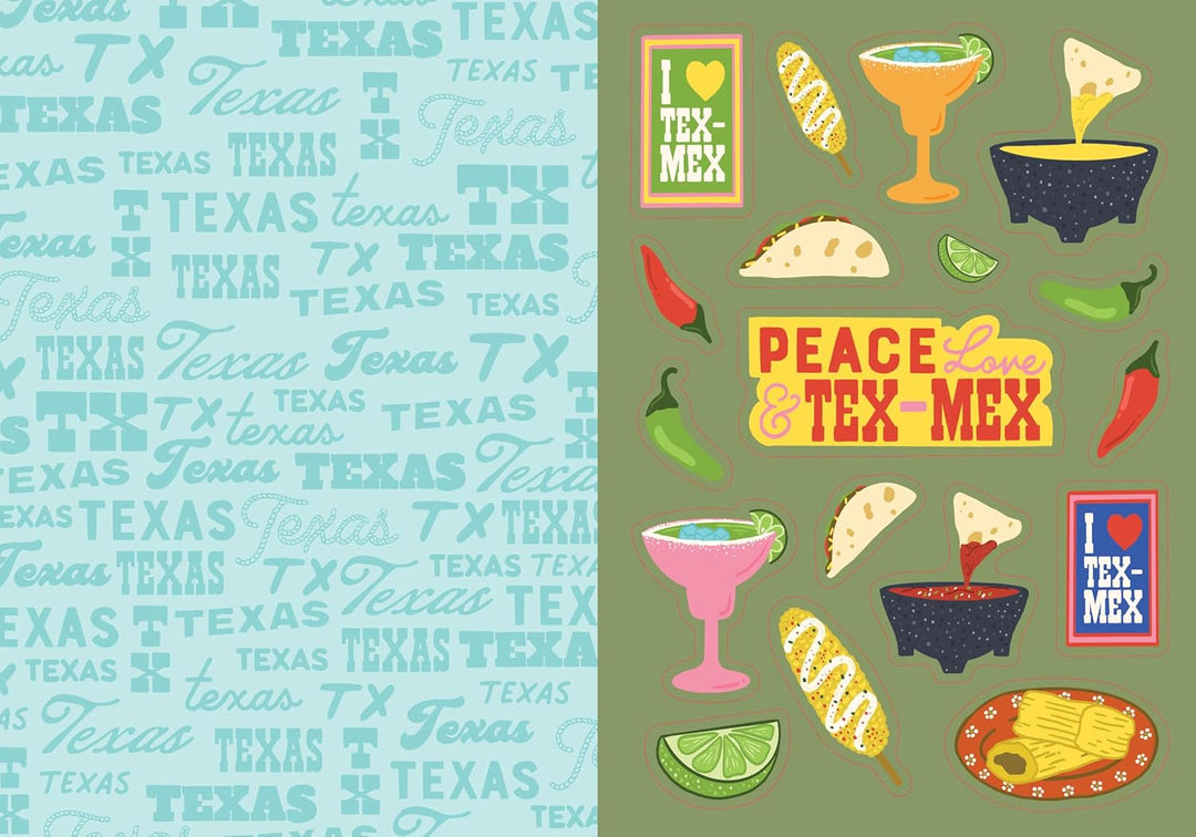 I Love Texas Sticker Book: 425+ Stickers Celebrating the Lone Star State