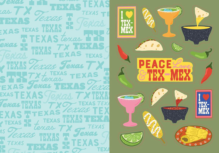 I Love Texas Sticker Book: 425+ Stickers Celebrating the Lone Star State