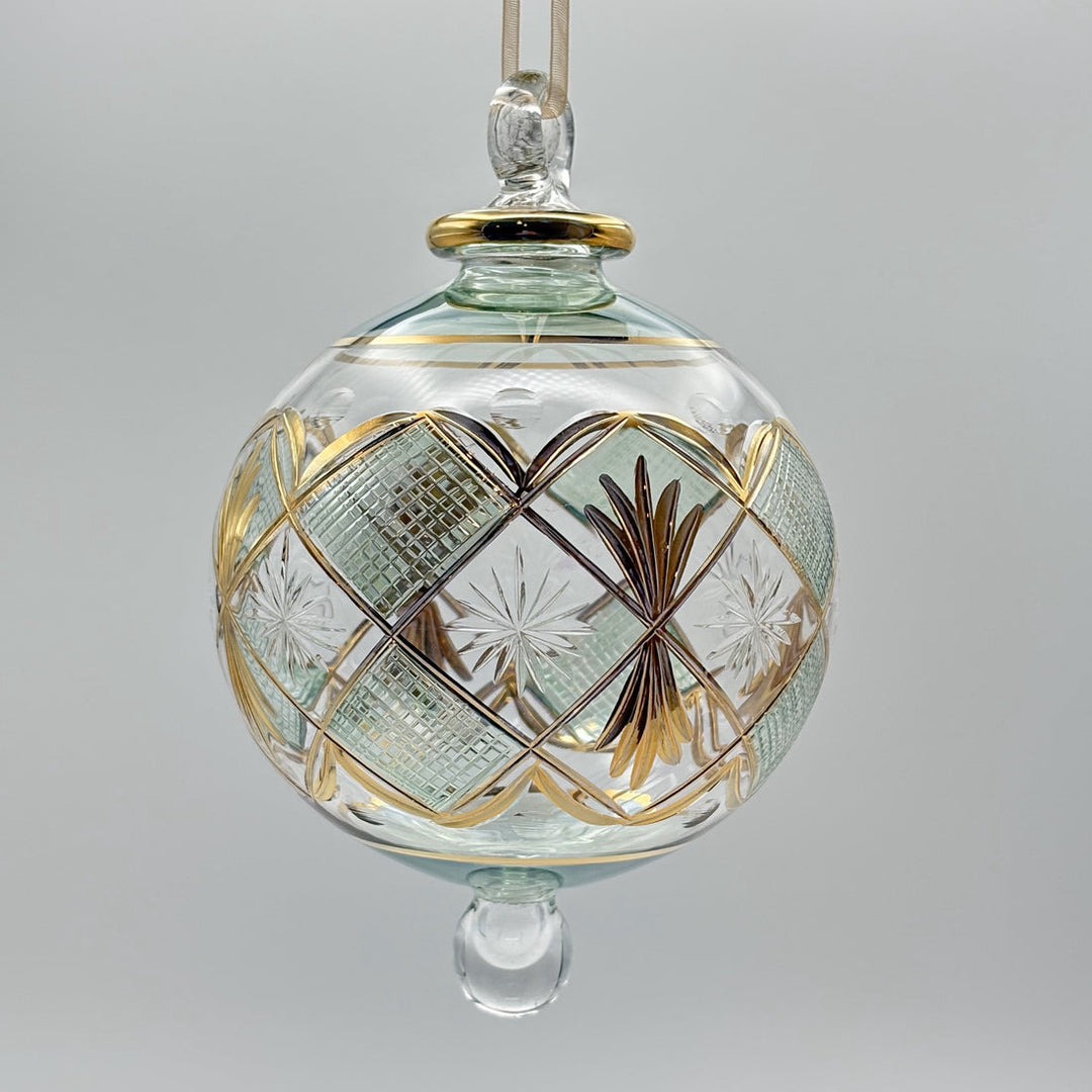 Oversized Dew Drop Blown Glass Ornament
