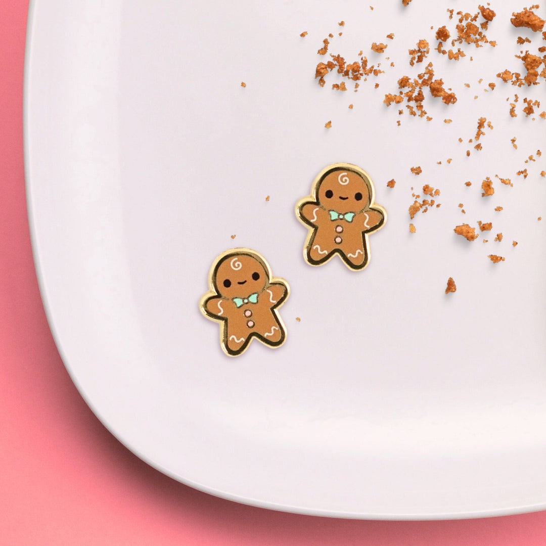 Gingerbread Earrings