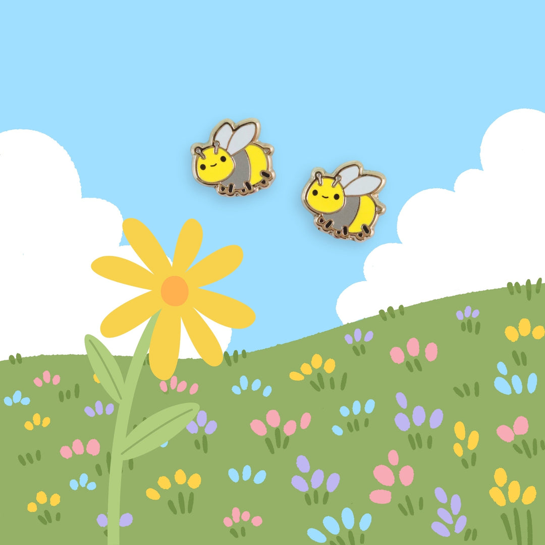 Bee Earrings