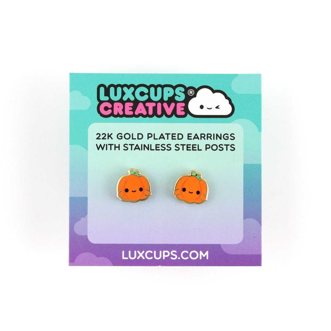 Pumpkin Earrings
