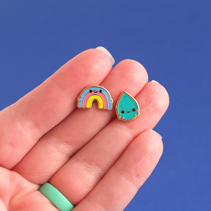 Rainbow Buds Earrings