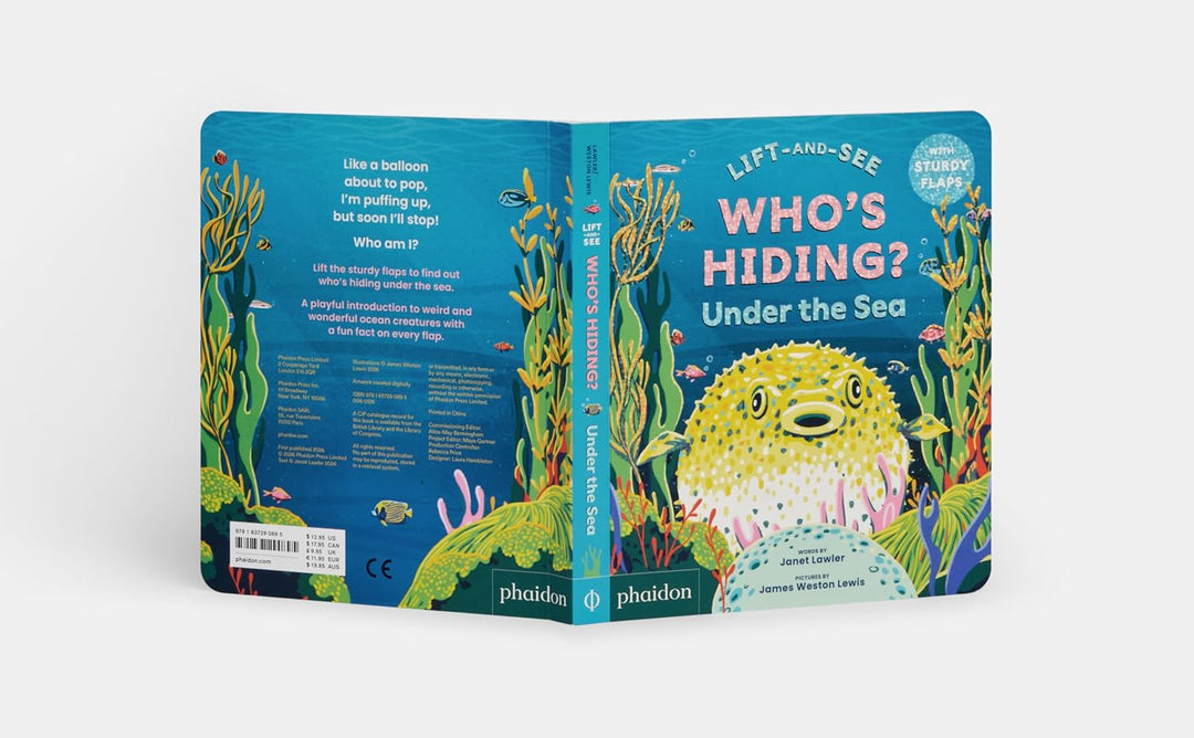Who's Hiding? Under the Sea: A Lift-the-Flap Book