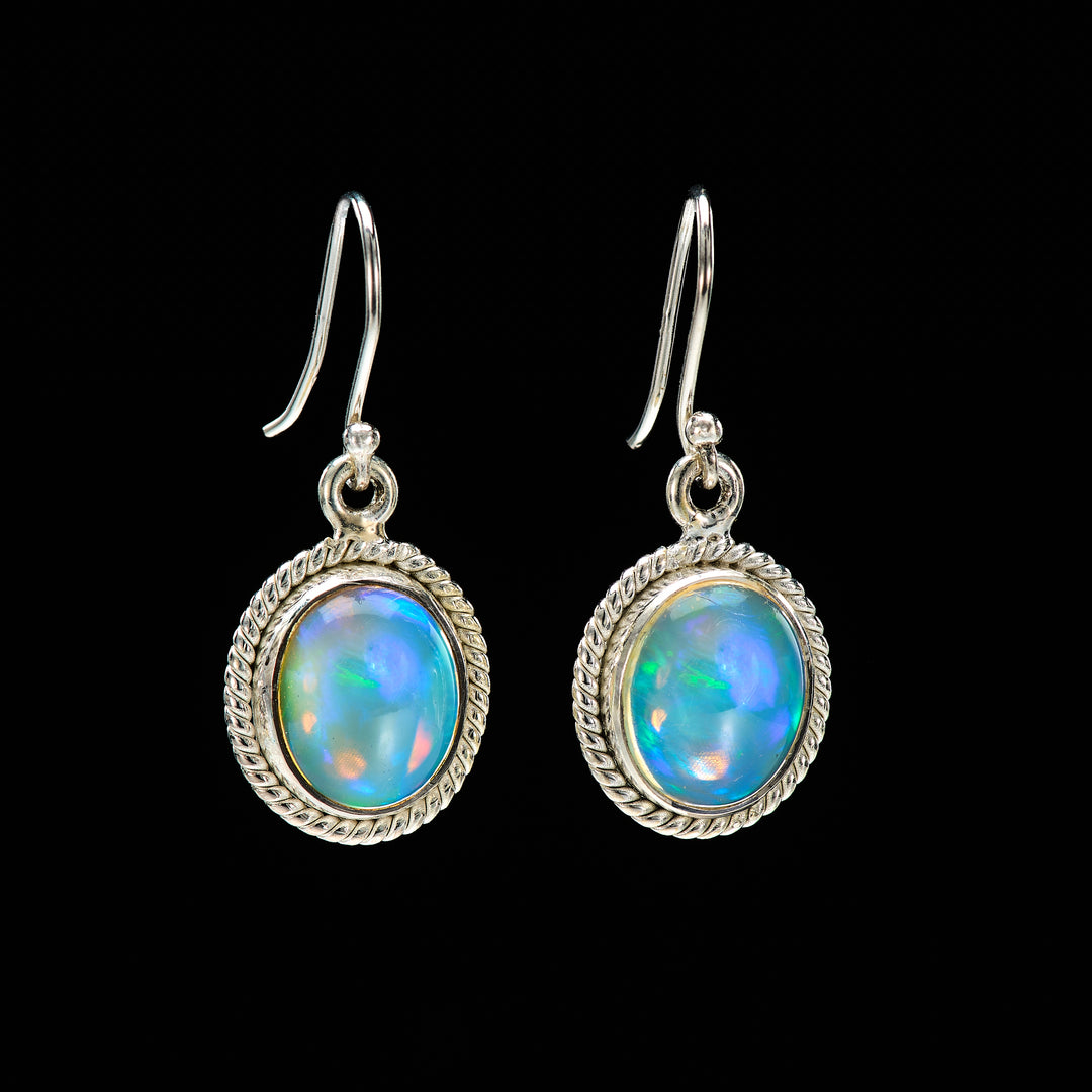 Ethiopian Opal Earrings