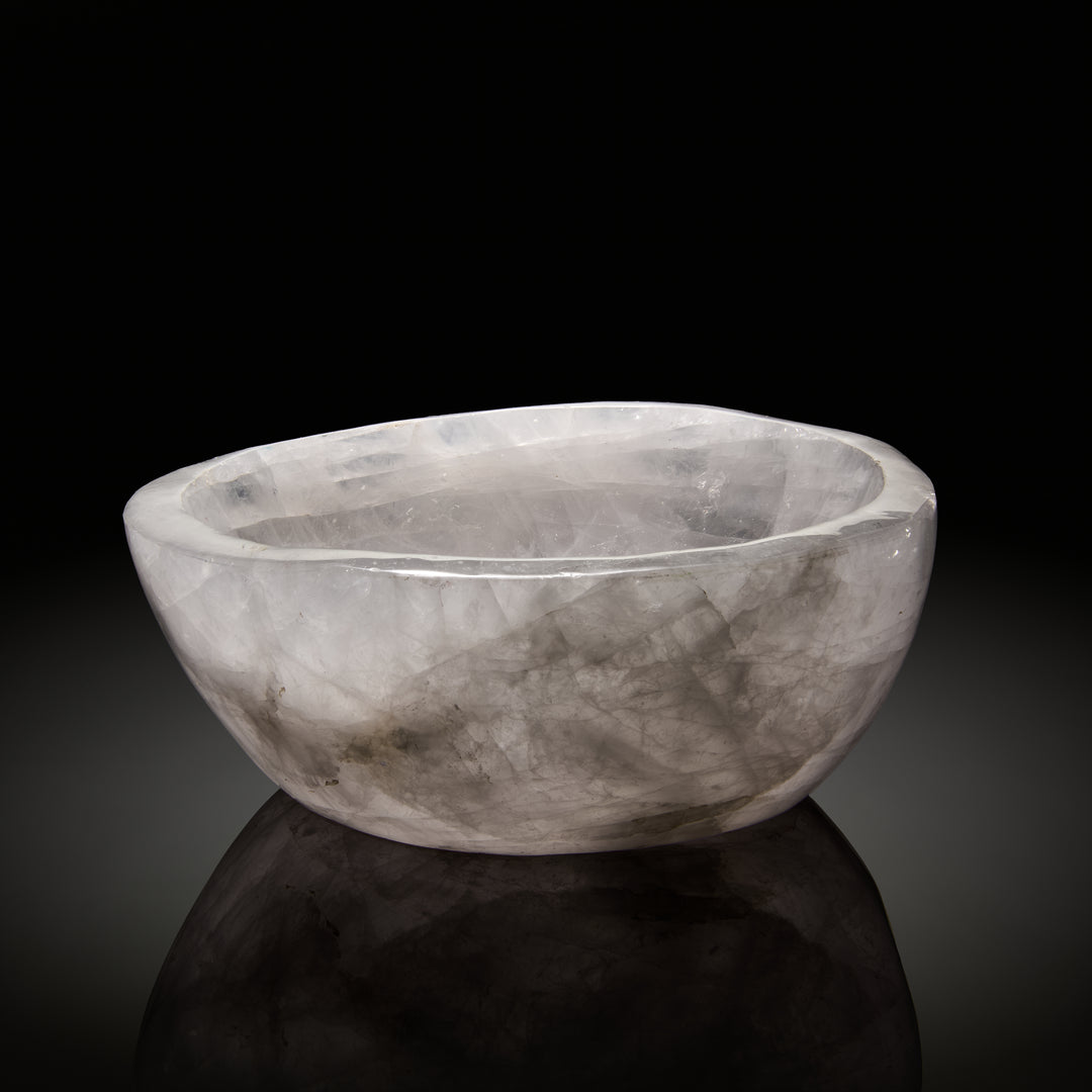 Carved Quartz Bowl