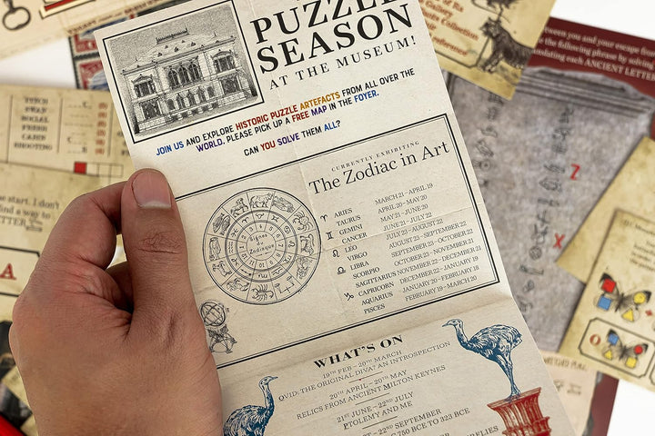 Escape from the Museum Escape Room Game