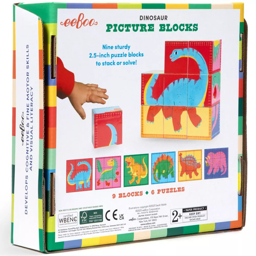 Dinosaur Picture Blocks