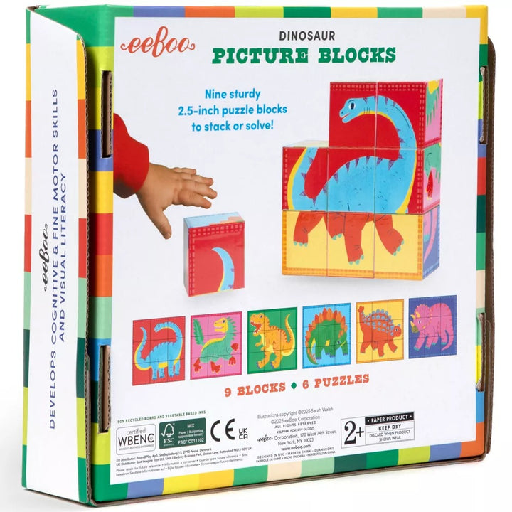 Dinosaur Picture Blocks