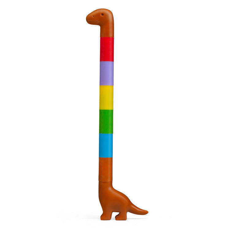 Dino Rainbow Marker, Pack of Six Markers